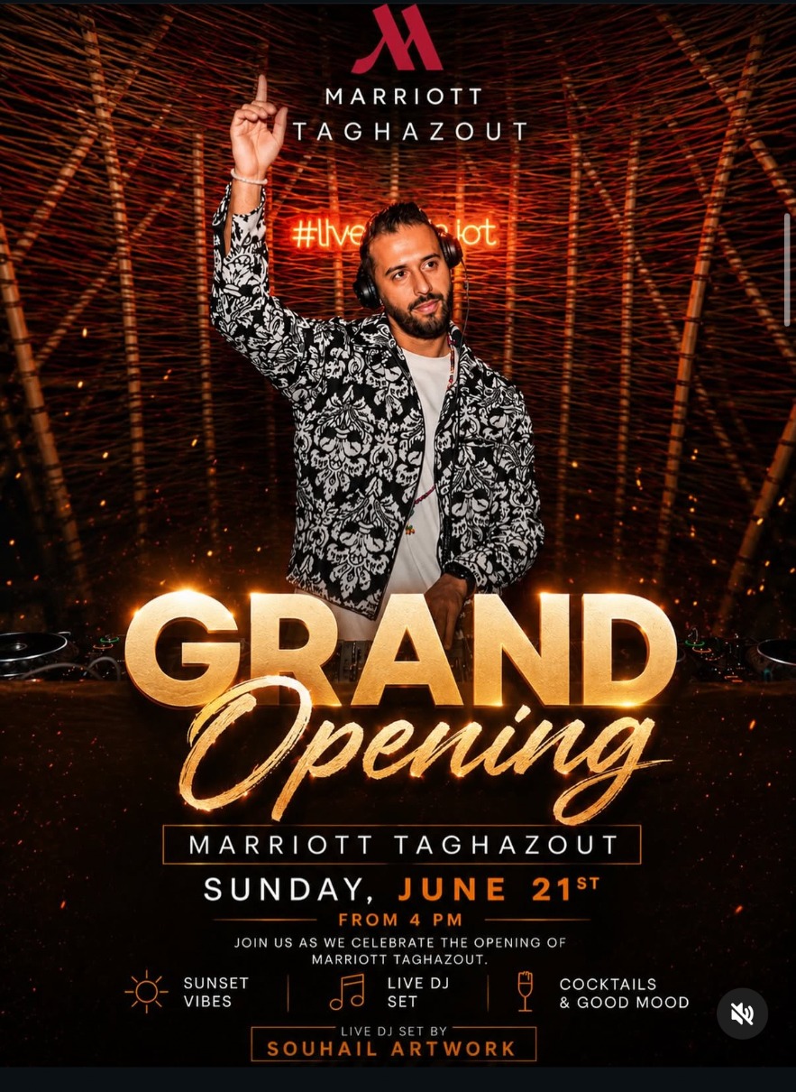 Marriott Grand Opening — Live DJ Set — Taghazout Bay 🇲🇦